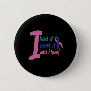 Badge Rond 5 Cm Lutte contre le cancer Ruban 26