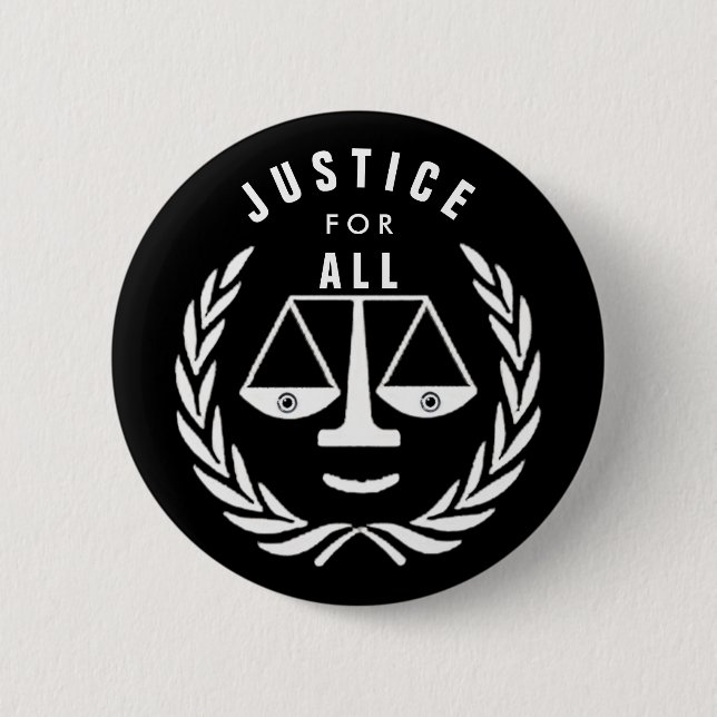 Badge Rond 5 Cm Lutte contre le racisme (Devant)