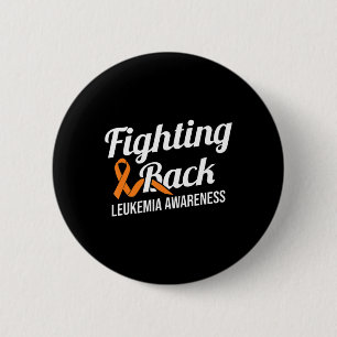 Badge Rond 5 Cm Lutter contre la leucémie Sensibilisation Leucémie