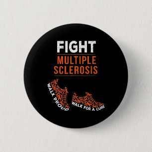 Badge Rond 5 Cm Lutter contre la sclérose en plaques