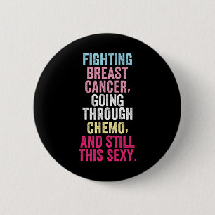 Badge Rond 5 Cm Lutter contre le cancer du sein reste un cancer du