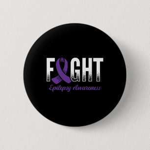 Badge Rond 5 Cm Lutter contre l'épilepsie