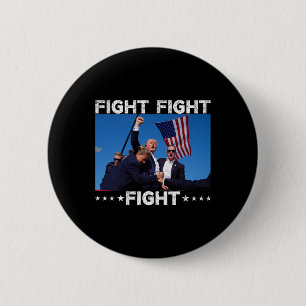 Badge Rond 5 Cm Lutter contre Trump 2024 Vote Trump