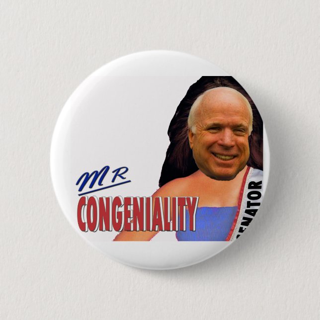 Badge Rond 5 Cm M. Congeniality 2 (Devant)