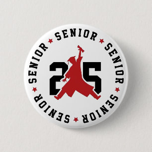 Badge Rond 5 Cm Ma classe supérieure de 2025