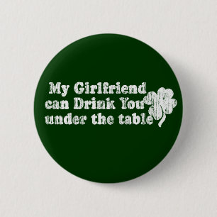 Badge Rond 5 Cm Ma copine peut boire