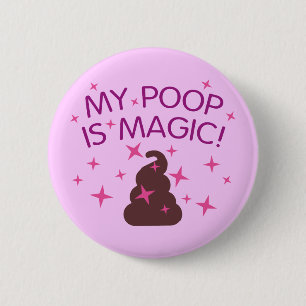 Badge Rond 5 Cm Ma dunette est magique
