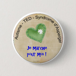 Badge Rond 5 Cm Macaron2 Je Marche versent le moi