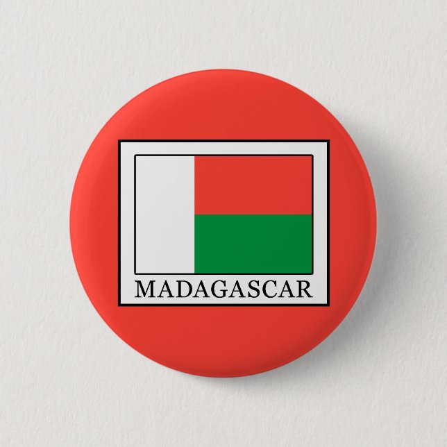 Badge Rond 5 Cm Madagascar (Devant)