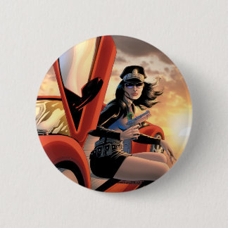 Badge Rond 5 Cm Madame Action Pin
