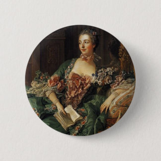 Badge Rond 5 Cm Madame de Pompadour