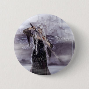 Badge Rond 5 Cm Madame d'insigne/de bouton d'Avalon