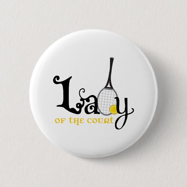 Badge Rond 5 Cm Madame Of The Court (Devant)