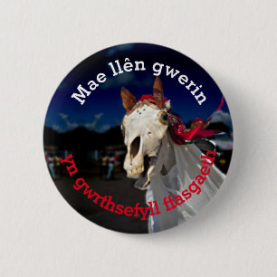 Badge Rond 5 Cm Mae llên gwerin yn gwrthsefyll