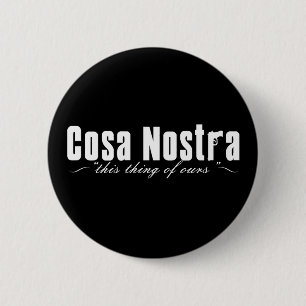 Badge Rond 5 Cm Mafia