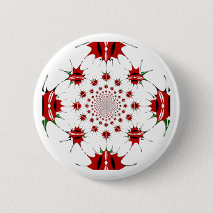 Badge Rond 5 Cm Magic Kenya : Kaleidoscope 🇰 identité culturelle 