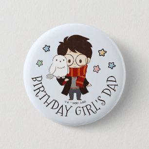 Badge Rond 5 Cm Magique Anniversaire HARRY POTTER™ et Poudlard