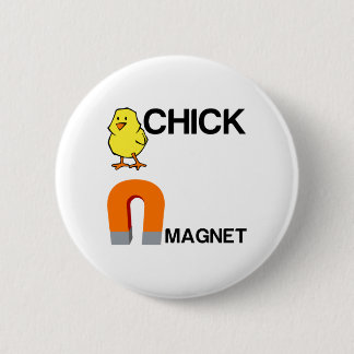 BADGE ROND 5 CM MAGNET DE POINTE