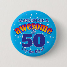 MAGNIFIQUE 50 BLEU CLAIR Anniversaire