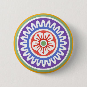 Badge Rond 5 Cm Mah Jongg One Dot 01 Button