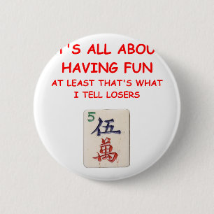 Badge Rond 5 Cm mahjong
