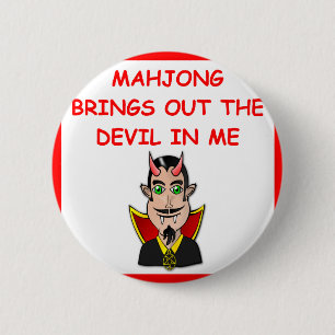 Badge Rond 5 Cm mahjong