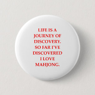 BADGE ROND 5 CM MAHJONG