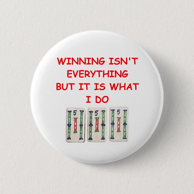 BADGE ROND 5 CM MAHJONG (Devant)