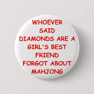 Badge Rond 5 Cm mahjong