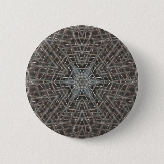 Badge Rond 5 Cm Maillage métallique (Devant)