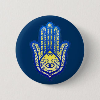 Badge Rond 5 Cm Main de Fatima