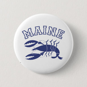 Badge Rond 5 Cm Maine
