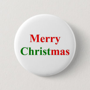 Badge Rond 5 Cm Maintenez le Christ dans Noël