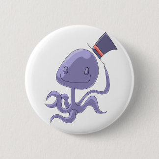 Badge Rond 5 Cm Maire Octopus