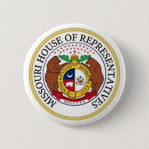 BADGE ROND 5 CM MAISON MISSOURI DES REPRÉSENTANTS