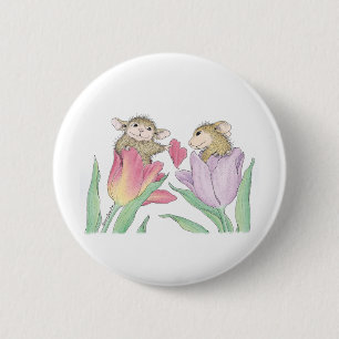 Badge Rond 5 Cm Maison-Souris Designs® -