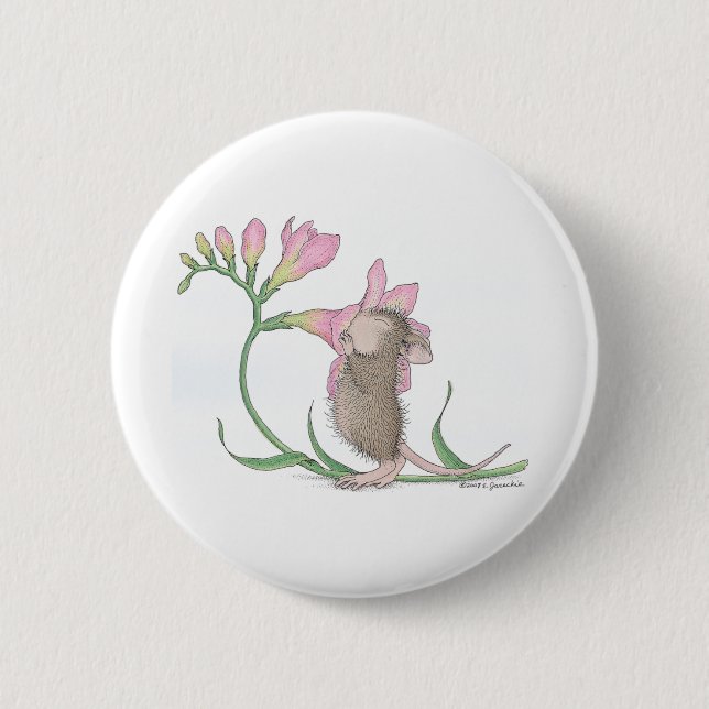 Badge Rond 5 Cm Maison-Souris Designs® - (Devant)