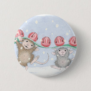 Badge Rond 5 Cm Maison-Souris Designs®