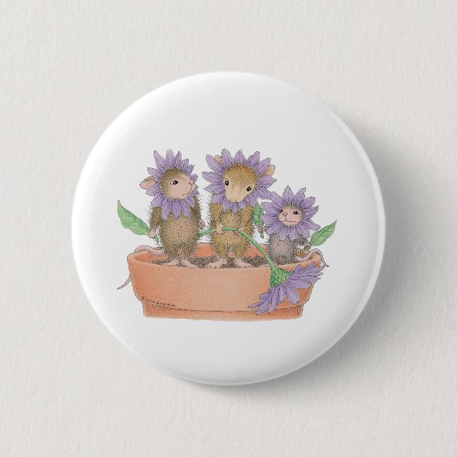 Badge Rond 5 Cm Maison-Souris Designs® - (Devant)