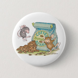 Badge Rond 5 Cm Maison-Souris Designs® - goupilles