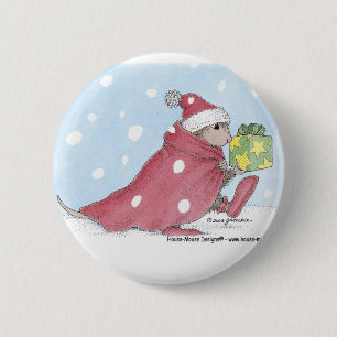 Badge Rond 5 Cm Maison-Souris Designs® - goupilles
