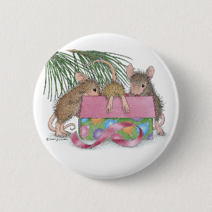 Badge Rond 5 Cm Maison-Souris Designs® - goupilles