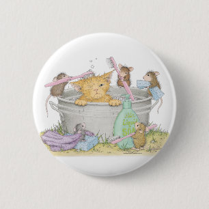 Badge Rond 5 Cm Maison-Souris Designs® - goupilles