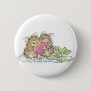 Badge Rond 5 Cm Maison-Souris Designs® - goupilles