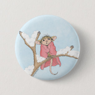 Badge Rond 5 Cm Maison-Souris Designs® - goupilles