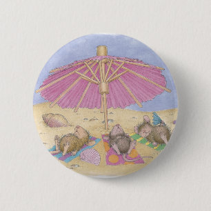 Badge Rond 5 Cm Maison-Souris Designs® - goupilles