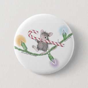 Badge Rond 5 Cm Maison-Souris Designs® - goupilles