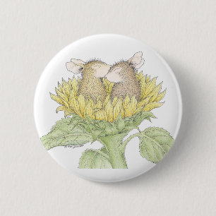 Badge Rond 5 Cm Maison-Souris Designs® - goupilles