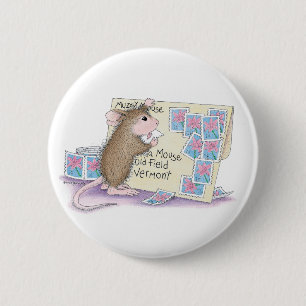 Badge Rond 5 Cm Maison-Souris Designs® - goupilles