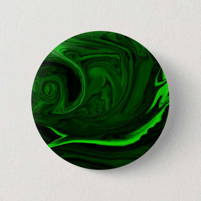 Badge Rond 5 Cm malachite vert texture (Devant)